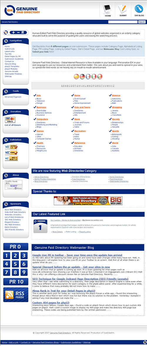 Genuine Paid Directory