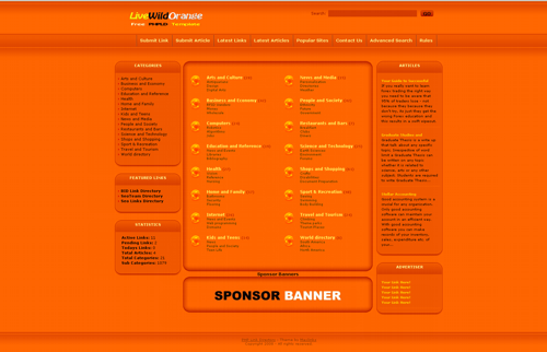 Live Orange phpLD Template