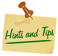 helpful hints